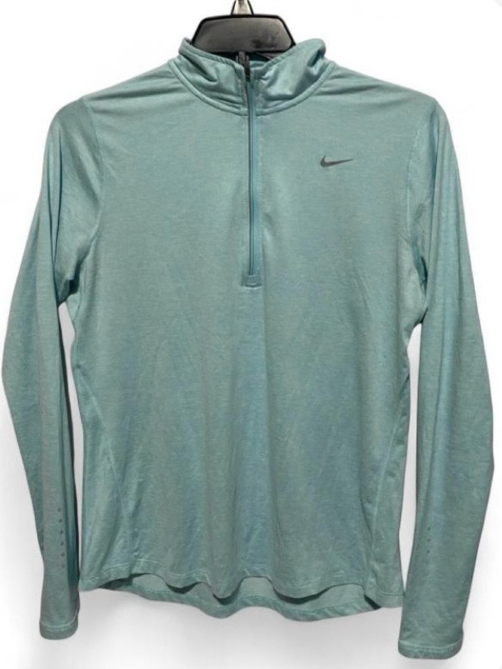 Nike Women’s Seafoam Green Half-zip draft it longsleeve pullover.